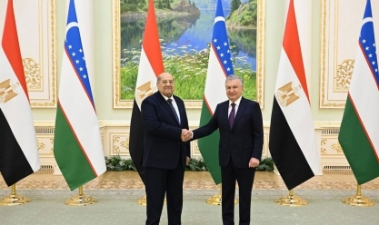 رئيس مجلس الشيوخ يلتقي نظيره الأوزبكستاني لبحث سبل التعاون