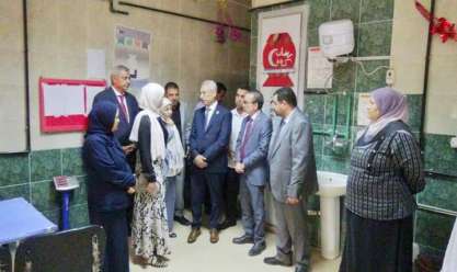 افتتاح معمل تحاليل بمستشفى القلب والصدر الجامعي في المنيا