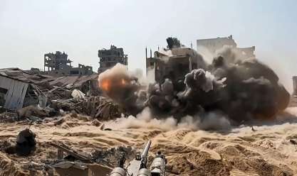 إصابتان في استهداف سيارة مدنية ومنزلا قرب شاطئ غزة