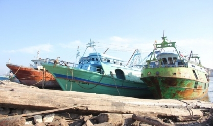 إبحار 146 مركب صيد كبيرة في سواحل البرلس بكفر الشيخ مساء اليوم