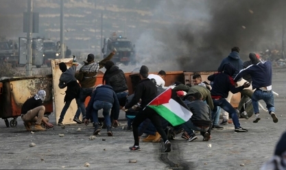 اشتباكات بين الفلسطينيين وقوات الاحتلال