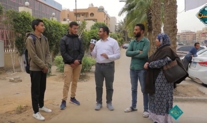 برنامج «معلومة وجائزة» عبر قناة الناس يسأل المارة عن أقدم مسجد بني في مصر