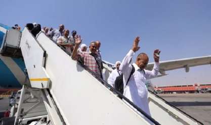«الداخلية»: وصول آخر أفواج حجاج القرعة إلى مطار القاهرة