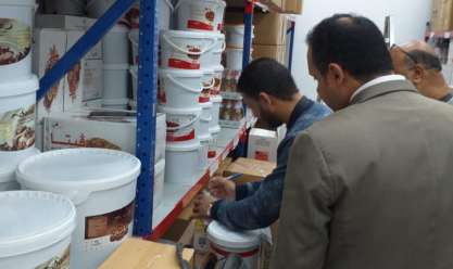 ضبط 336 كيلو جرام زيوت طعام مجهولة المصدر وتحرير 37 محضرا بالإسكندرية