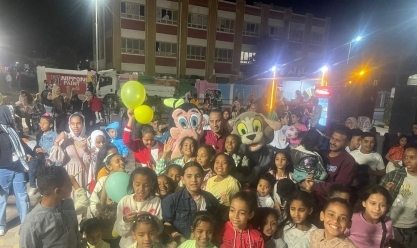 حزب «المصريين» ينظم احتفالية للأطفال في أول أيام عيد الفطر برأس غارب