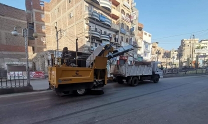 رفع 2500 طن مخلفات من شوارع وحدائق كفر الشيخ (صور)