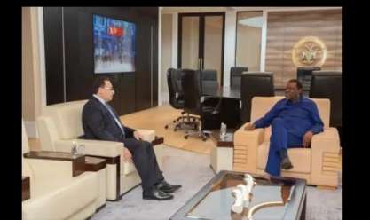 السفير المصري في ويندهوك يبحث مع رئيس ناميبيا عددا من القضايا الإقليمية