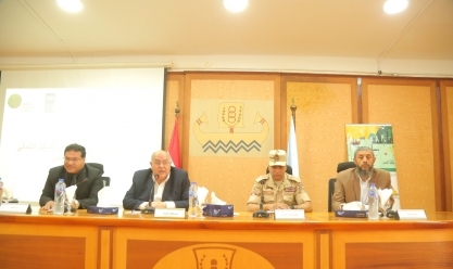 محافظ كفر الشيخ يتابع خطة مشروع تعزيز التكيف مع التغيرات المناخية بدلتا النيل