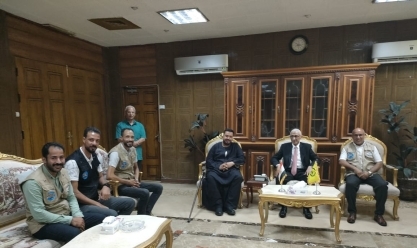 محافظ شمال سيناء يشيد بدور مستشفى العريش في علاج مصابي غزة
