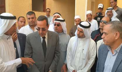 محافظ شمال سيناء: تخصيص 40 مليون جنيه لرفع كفاءة منازل الشيخ زويد