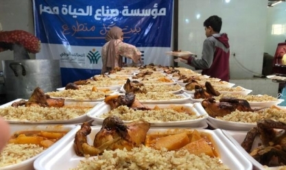 «التحالف الوطني» يواصل توزيع وجبات إفطار «مطبخ الخير» يوميا خلال رمضان
