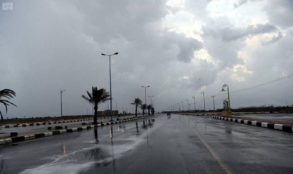 بالفيديو.. سيول في السعودية تغرق السيارات