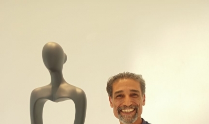 28 عملا فنيا بالأبيض والأسود في معرض وائل الشافعي بمتحف محمود مختار