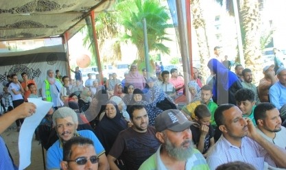 طوابير طويلة أمام مكاتب الشهر العقاري ببورسعيد لتحرير توكيلات للرئيس السيسي