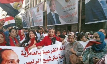 أهالى الإسكندرية بعد إعلان الرئيس السيسي ترشحه: «أنت الأولى بقيادة مصر»