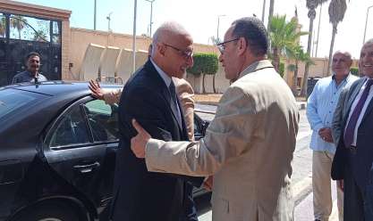 محافظ شمال سيناء الجديد يتسلم مهام عمله (صور)
