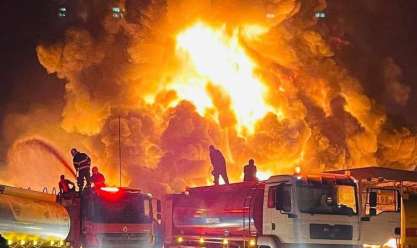 «القاهرة الإخبارية»: إصابة 15 شخصا في حريق داخل مصفاة نفط بأربيل
