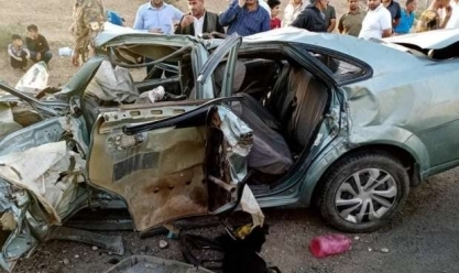 السيارة تفحمت.. عمر خورشيد يطمئن الجمهور عن علا رامي بعد نجاته من حادث سير