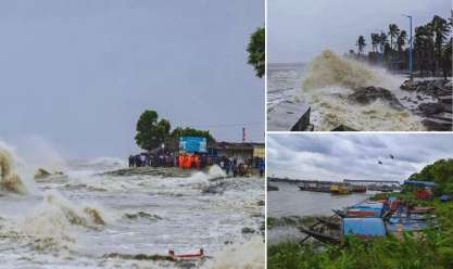 إعصار مدمر يضرب الهند وبنجلاديش.. مشاهد صادمة (فيديو)