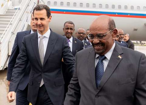 الرئيس السوداني يزور سوريا ويلتقي بشار الأسد