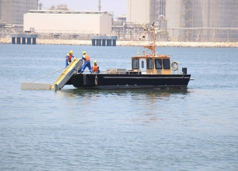 7720 tons of grain and grain silo in the port of Damietta