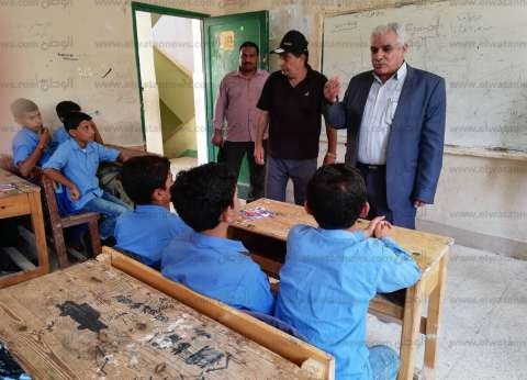 مدير quotتعليم عام شمال سيناءquot يتفقد إدارة الشيخ زويد التعليمية