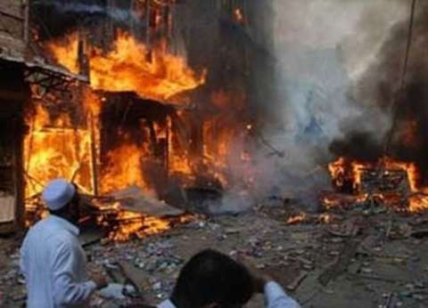 حريق هائل في سوق كبير بأفغانستان