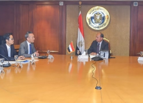 وزير التجارة يلتقي وفد quotتويوتاquot لاستعراض مشروعات الشركة بالسوق المصرية