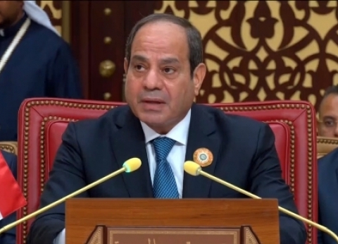 الرئيس عبدالفتاح السيسي في القمة العربية 