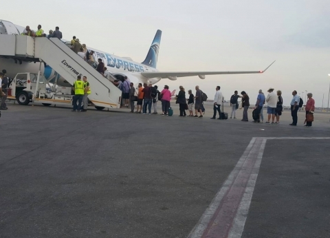 طائرة مصر للطيران الجديدة quotA220-300quot تنطلق إلى الاقصر في أولى رحلاتها