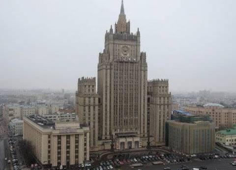 برج مبنى الخارجية الروسية quotعشاquot لصقور quotالشاهينquot