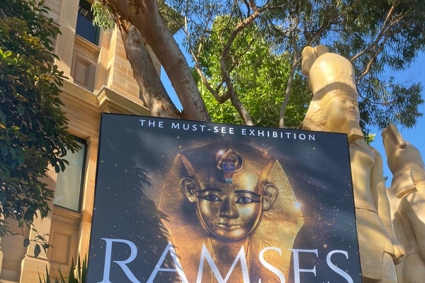 معرض «رمسيس وذهب الفراعنة» بأستراليا
