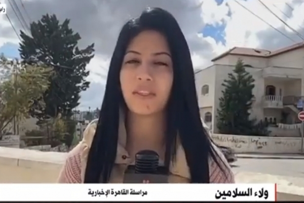 ولاء السلامين، مراسلة قناة القاهرة الإخبارية