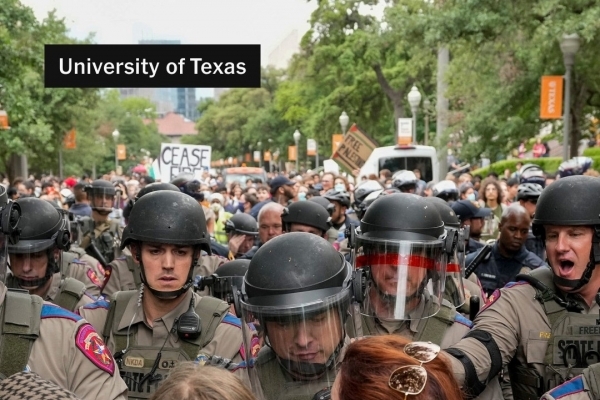 مظاهرات في الجامعات الأمريكية