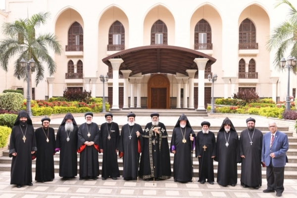 لقاء رؤساء الكنائس الأرثوذكسية الشرقية بالشرق الأوسط