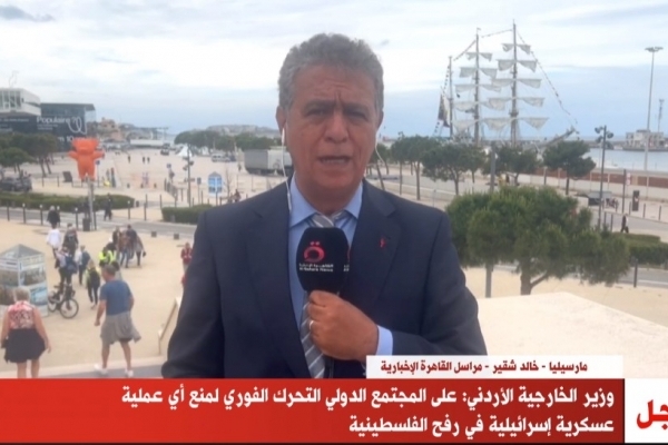 خالد شقير، مراسل «القاهرة الإخبارية»