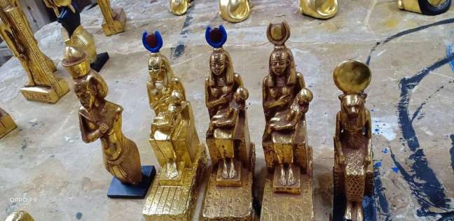 تماثيل فرعونية من أعمال «سامبو»