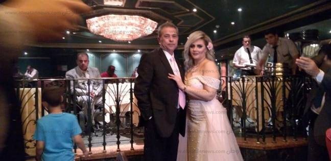 زفاف توفيق عكاشة وحياة الدرديري