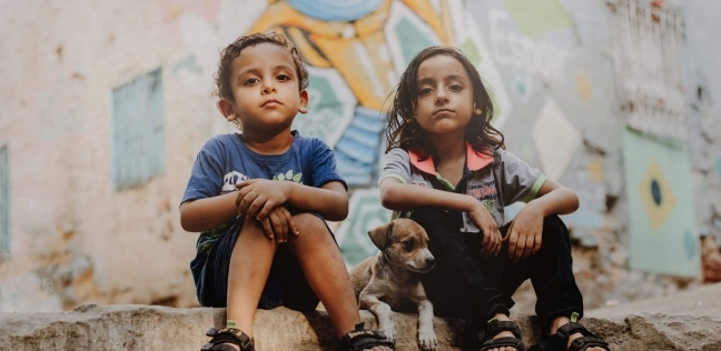 صور طفلين لعلاء أشرف ترصد الملامح المصرية