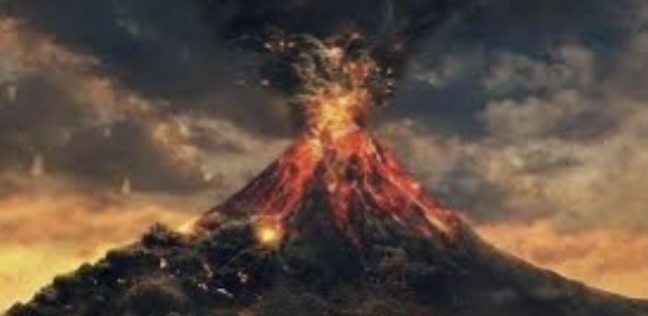 انفجار بركان فيزوف فى إيطاليا