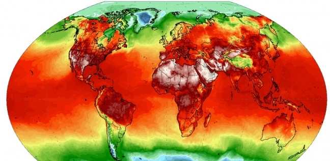 درجات الحرارة العالمية
