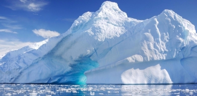 الجليد في القطب الجنوبي