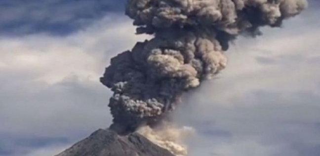 انفجار بركان - أرشيفية