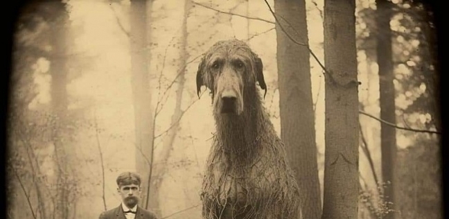 صورة الكلب العملاق