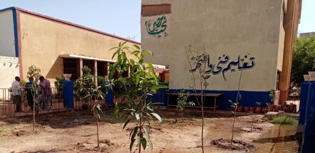 مدرسة ثانوية بديروط تطلق مبادرة «ازرع شجرة مثمرة»