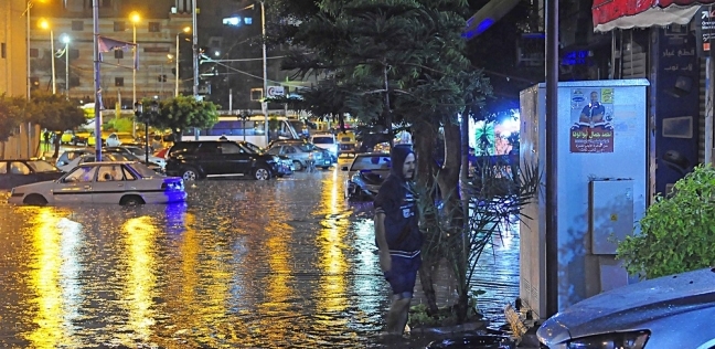 الإسكندرية بعد سقوط الأمطار