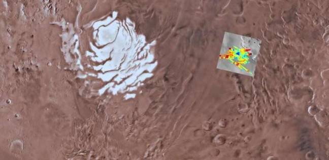 العثور على أول بحيرة مالحة على المريخ