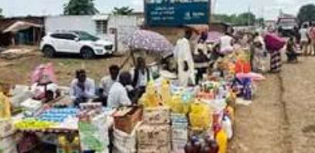 سوق تجارية في السودان