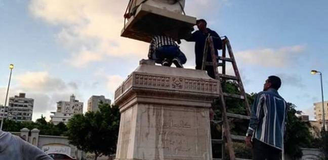 تمثال كاتمة الاسرار في الإسكندرية