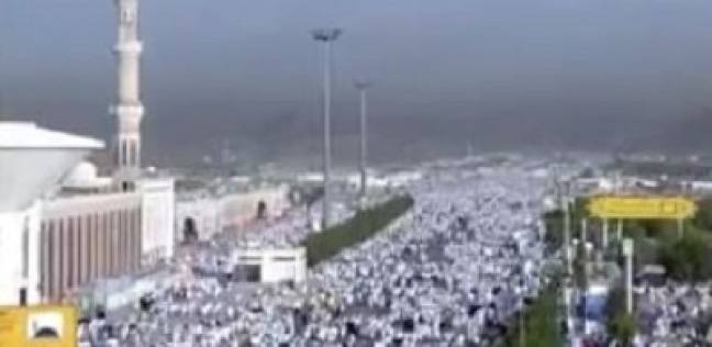 بالفيديو| استقرار مليوني حاج على جبل عرفات